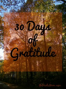 30 Days of Gratitude